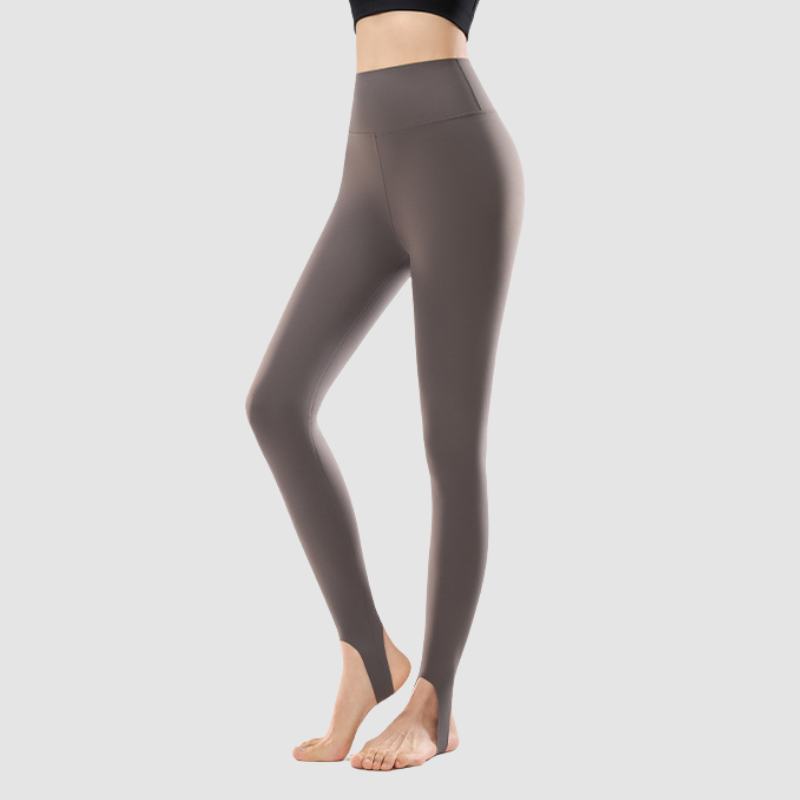 Wholesale Women's High-Waist Stirrup Shark Skin Leggings – Tummy Control Slimming Yoga Pants