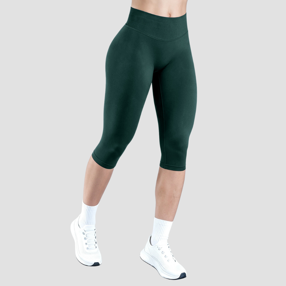 Wholesale Women's Seamless Capri Yoga Leggings – XS Women's Clothing