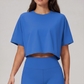 Wholesale Loose Breathable Yoga T-Shirt – Quick-Dry Short Sleeve Top