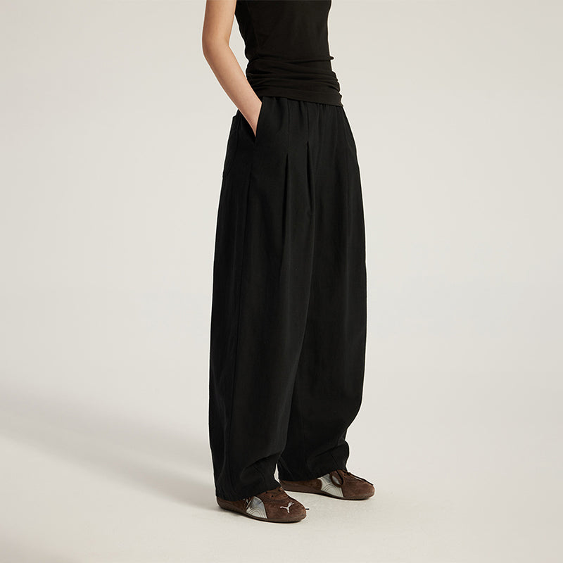Loose wide-leg casual pants