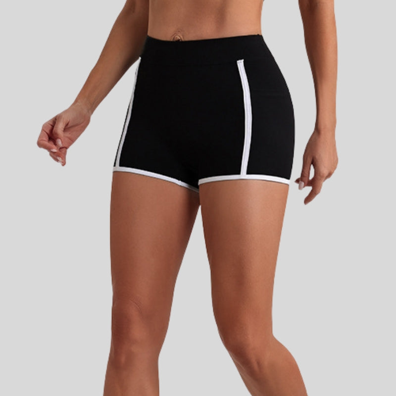 Contrasting Yoga Fitness Shorts