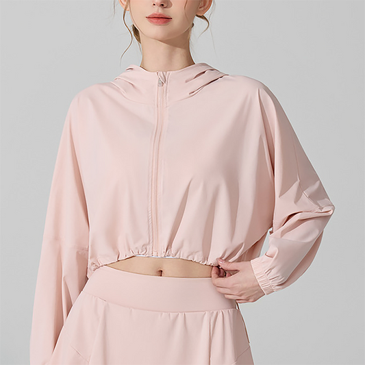 UV resistant outdoor sports long sleeved yoga suit top
