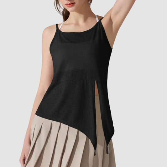 Wholesale sweat-wicking and breathable Pilates Yoga Cover-up Sleeveless Sports Tank Top