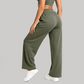 Wholesale Women's Eco-Friendly Fiber Wide-Leg Yoga Pants