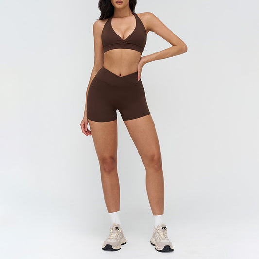 Wholesale Halterneck backless bra + side | Wonderxfans bulk activewear