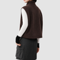 Women's Activewear Fleece Stand-Collar Zip Vest