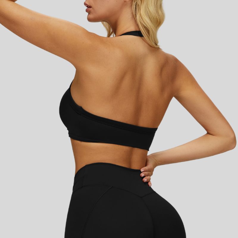 Removable padding sports bra