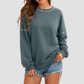 Wholesale Round Neck Seam Detail Sweatshirt – Casual Loose Sportswear Hoodie