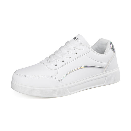 Wholesale Women's White Shoes Casual Thick-Soled | Wonderxfans bulk activewear