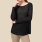 Women's Activewear Loose Breathable Cross-Strap Yoga Top