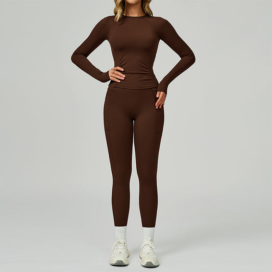 Wholesale Long sleeve Sports top + | Wonderxfans bulk activewear