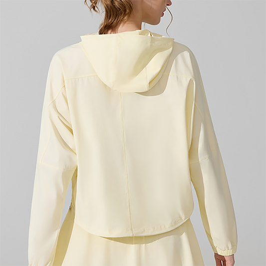 UV resistant outdoor sports long sleeved yoga suit top