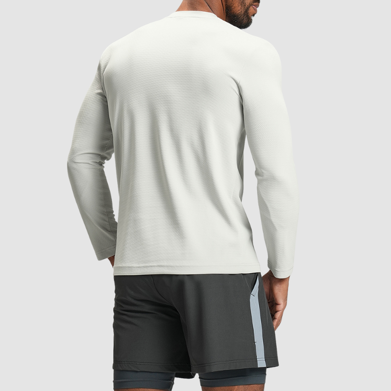 Wholesale Men Quick-dry Breathable Yoga Hiking Long Sleeve