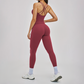 Wholesale Cross Back Tank Top+High Waist Legging 2-piece Set