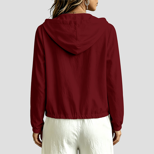 Wholesale Women's Fashion Casual Button Hooded Long Sleeve Shirt – European style fashion casual shirt