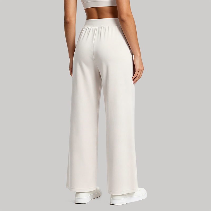 Wholesale Women's Eco-Friendly Fiber Wide-Leg Yoga Pants