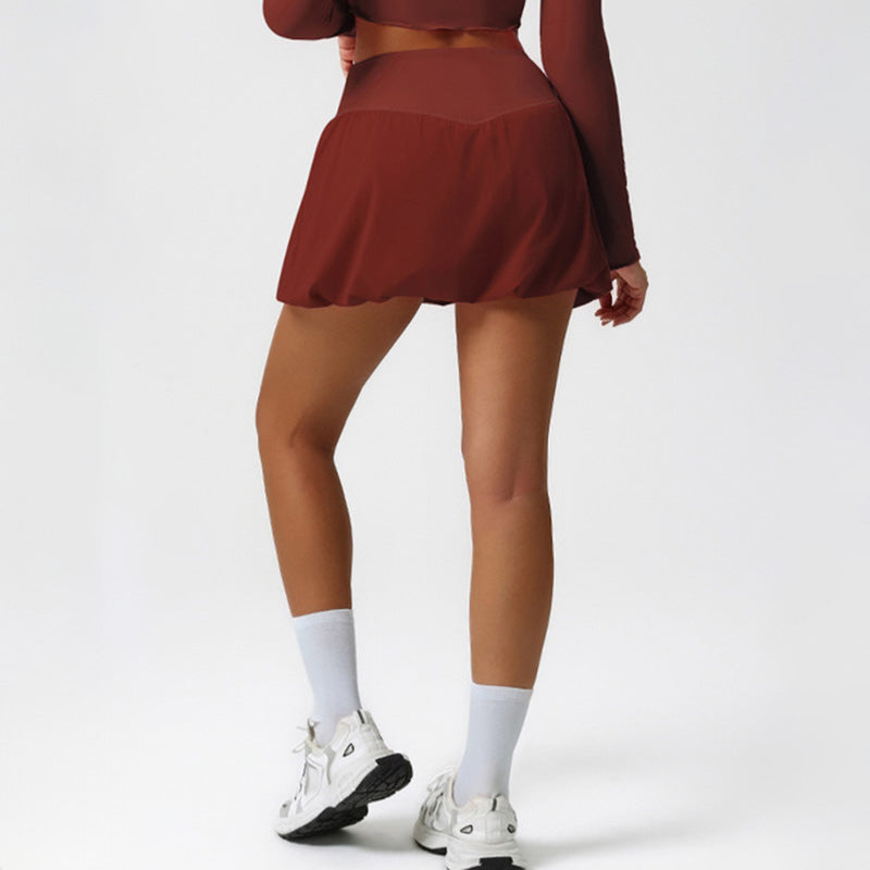 Double-Layer Bubble Skirt