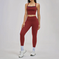 Wholesale Solid Color Top + Quick-Drying Legging set