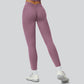 High-waisted, hip-lifting, slimming sports leggings