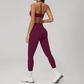 Wholesale Naked-Feel Seamless Sports Bra & High-Waist Biker Shorts Set – Quick-Dry Yoga 2-Piece
