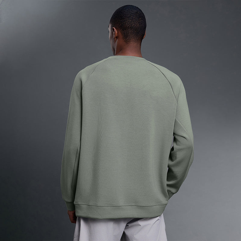 Men's Drop Shoulder Round Neck Sweatshirt