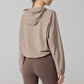 UV resistant outdoor sports long sleeved yoga suit top