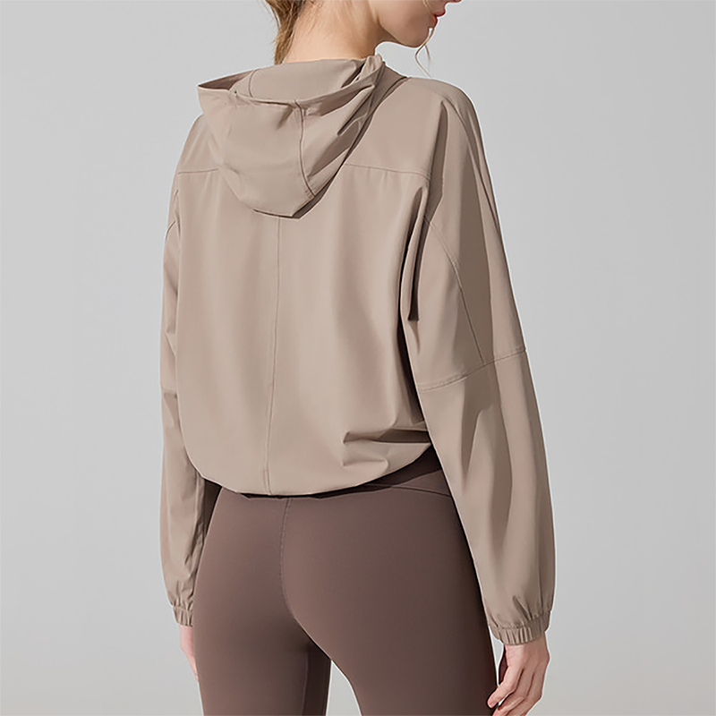 UV resistant outdoor sports long sleeved yoga suit top