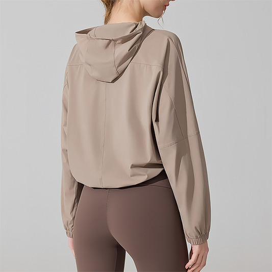 UV resistant outdoor sports long sleeved yoga suit top